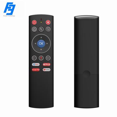 China Voice Search One-key Access Function Remote Control For Android TV Box 2.4G Wireless Voice Remote Control T1 for sale