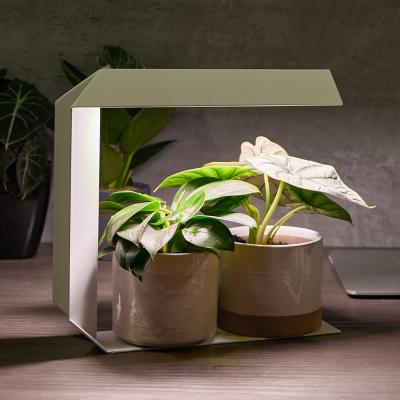 China Indoor Garden Recyclable System J&C Plant Smart Lamp Stand Garden Grow Table White Metal for sale