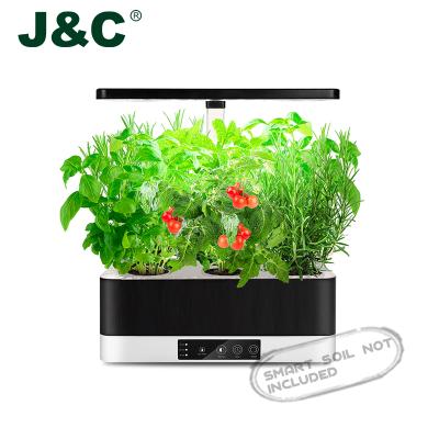 China Functional J&C Minigarden Annecy with Smart Soil - Mini Smart Herb Garden Kit Indoor Veggie Garden with Light for sale