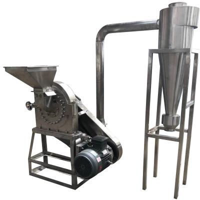 China With cyclone 50-300kg/h spice grinder commercial ginger crushing machine cardamom grinding machine for sale