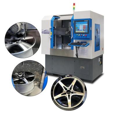 China Wheel Rim Repair Diamond Cut Vertical Automatic Alloy Wheel Repair Lathe Machine Car Wheel Rim Repair Machine For Sale DCM28P zu verkaufen