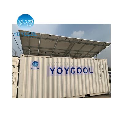 China Hotels Cold Storage Solar Power Cooler Solar Room Reefer Container for sale