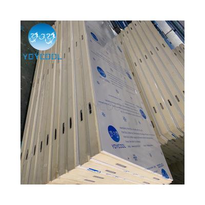 China 960mm or Customized Cold Room Panel Design Sandwich Panels PU Panel Wall Cold Room Structural Insulated Reviews for sale