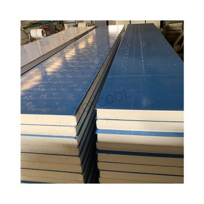 China 1150MM/960MM/950MM Waterproof And Fireproof Price Wall Polyurethane/PU M2 Sandwich Panel for sale