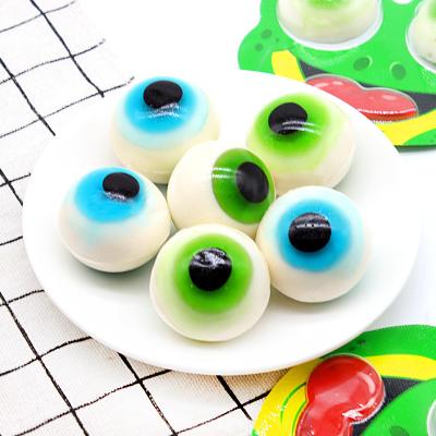 China 2022 Normal Candy Pop Kids Frog Bulk Chewy Eye Ball Gummy Candy For Kids for sale