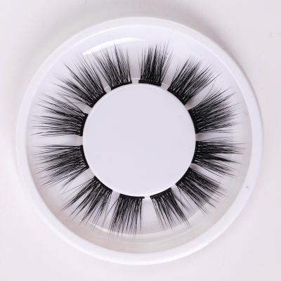 China Wholesale False Mink Eyelashes False Pre Cut Wick Fans DIY Premade Segmented Durable False Strips Segment Fluffy Tapered Lashes DIY for sale