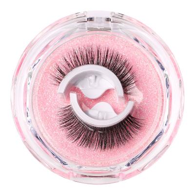 China Super Soft Korean Lashes DIY Lash 3d False Eyelashes Stick Free Self Sticking Reusable Self Adhesive False Eyelash Mink Eyelashes for sale