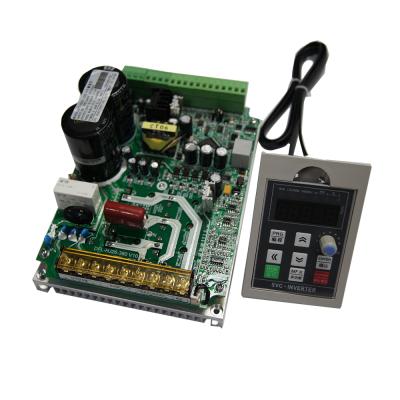 China AC motor asynchronous vfd drives board 380v 3 phase frequency converter motor speed controller 0.4kw 0.75kw 1.5kw 2.2kw 3.0kw 3.7kw for sale