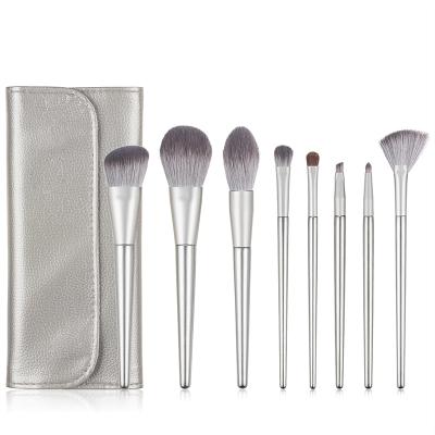 China High Quality Smudge Brush Eye Makeup Pen Powder Foundation Eyeshadow 8 Pieces Makeup Brush Set for sale