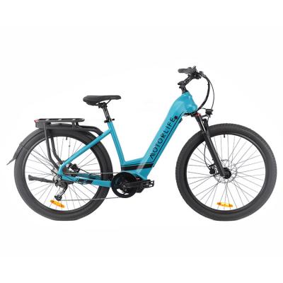 China Motorlife 27.5 inch mtb 500w electric bike urban ebike electric bike mid city bike cheap price E drive motorcycle ebike for sale