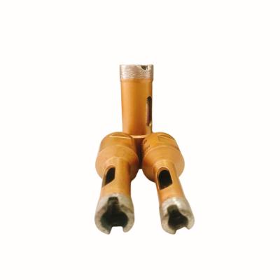 China Porcelain Tile Hot Marble Drilling Recommend 16mm Vacuum Brazed Diamond Drilling Core Bits For Granite Marble Glass Long Life for sale