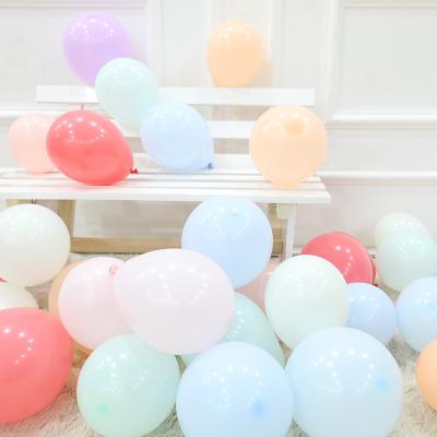 China Pink and Blue Balloon Garland Arch Party China Macaroon Wedding Decoration Supplies White Gold Latex Balloon Kit for sale