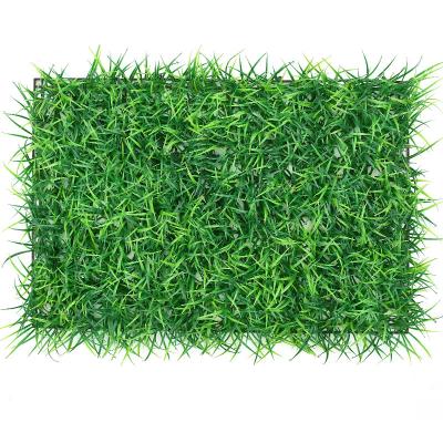 China Eco-friendly Artificial Boxwood Panels Protect Plant Artificial Grass Wall Artificial Grass Wall for sale