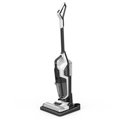 China Hotel OEM ODM Light Weight Wet Dry Cordless Bagless Upright Vacuum Cleaner For Carpet Floor Hard Cleaning for sale