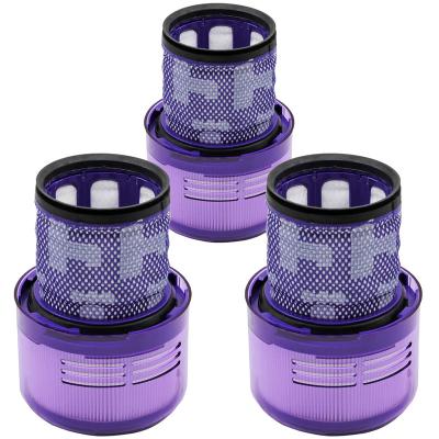 China 3-Pack Hotel Replacement Filter Parts Washable Accessories For Dysons V11 SV14 Cordless Vacuum Cleaner for sale