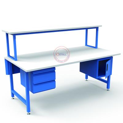 China Repair Electronic Table Telephone Building Material Stores Detall Supplier Industrial Esd Cabinet Desk for sale