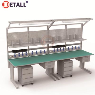 China Standard Warehouse Detall Trade Assurance Worktop Space Saving Workbench With Undershelf for sale