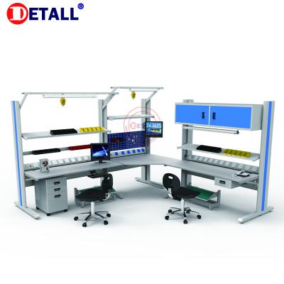 China Multifunction Warehouse Detall Esd Electronic Anti-Static Woodworking Workbench for sale