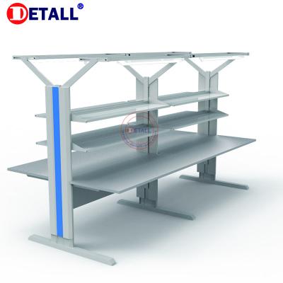 China Electric Detall Heat Resistant Mobile Phone Factory Line Working Tables for sale