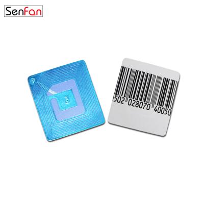 China Supermarket Stores Retailer 34*38mm High Performance Security Boutique Strong Adhesive Eas Soft RF Tag Eas RF Keys Identification 8.2 MHz Have In Stock for sale