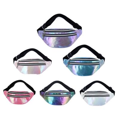 China Portable waterproof ladies shape waterproof laser can charge mobile phone change waist inclined bag for sale