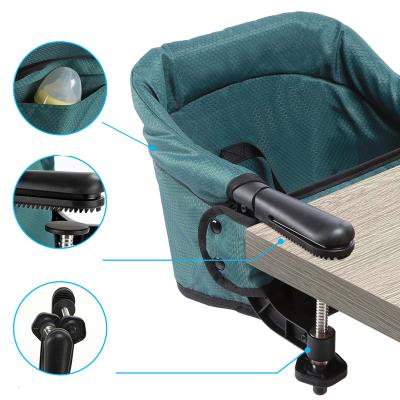 China Modern Folding Travel Portable Booster Baby Dining Seat Hook High On Chair for sale