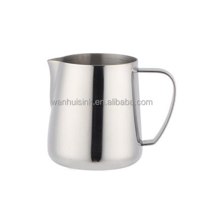 China Traditional Coffee Tools Latte Art Stainless Steel Skimming Pitcher Milk Jug for sale