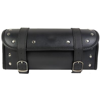 China Lightweight Hot Sale Saddle Tool Bag Motorcycle Storage Leather Cases For Motorbike for sale