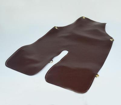 China 100% Eco-friendly Waterproof Genuine Leather Kitchen Restaurant Hotel Chef Aprons for sale