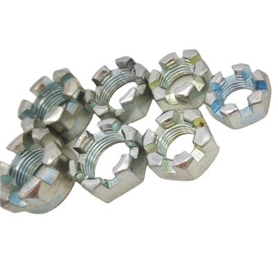 China DIN935 slotted nut /castle nut CLS4-6 M6 M8 M10 M12 M16 M24 for sale