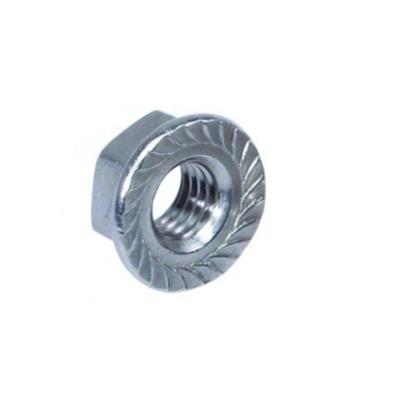 China Yellow zinc Carbon Steel Hex Flange machine Galvanized heavy nuts for sale