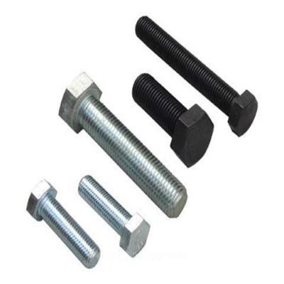 China Metric Steel Carbon Steel Bolt Hex Head Bolts M16-M30 Class 8.8 for sale