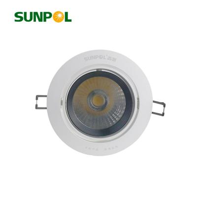 China New Modern High Quality Light Recessed Downlight Gimbal Rotation Miini Smart Ceiling Led COB Downlight For Hotel for sale