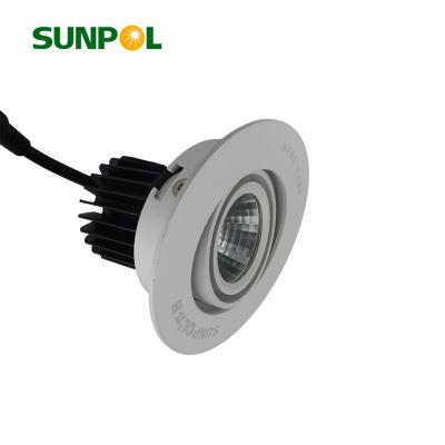 China Modern Hot Selling Lamp Commercial Ceiling Recessed Down Light Dimmable Adjustable LED Smart Downlight For Indoor for sale