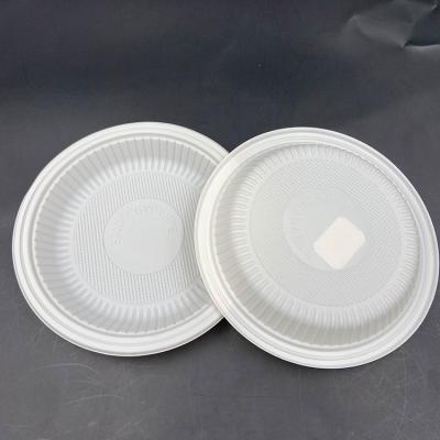 China Sustainable Biodegradable Disposable Party Cornstarch Dinnerware Dishes for sale