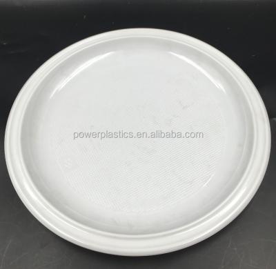 China Disposable Plastic Dish Disposable Tray For Fast Food Dinner for sale