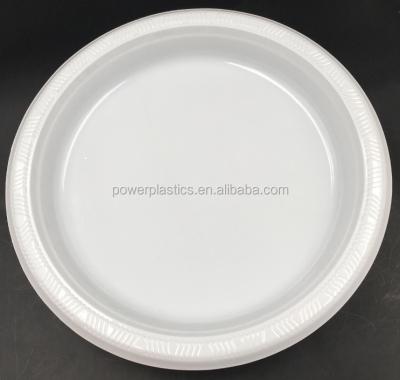 China 7inch 9inch Disposable Dinner Plate Disposable Plastic Supplying Tableware for sale