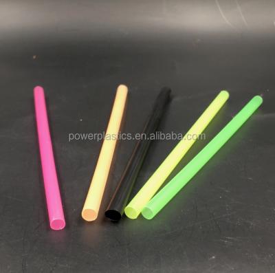 China Disposable Good Quality Different Pattern Plastic Drinking Straight Straw for sale