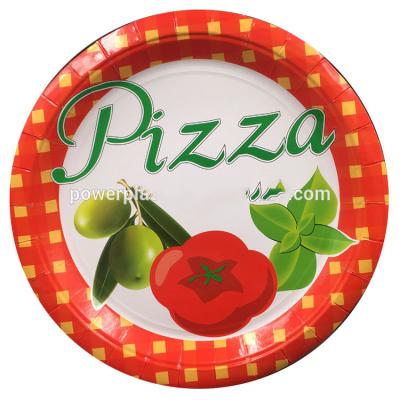 China Disposable 12inch Paper Plates for sale