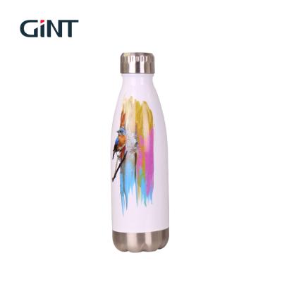 China Food Grade Cola Bpa Free Metal Ice Sustainable Eco Friendly Hot Water Bottle for sale