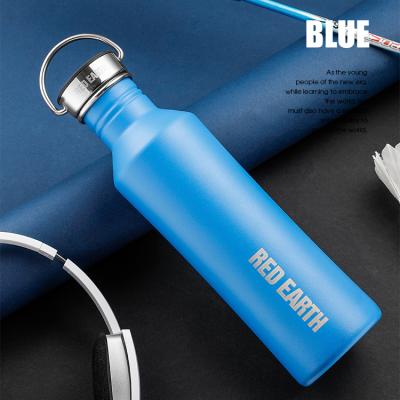 China Sustainable 18/10 Stainless Steel 720ml Single Wall Water Bottle Sports Drinking Bottles for sale