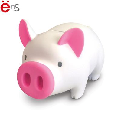 China Cartoon Coin Piggy Bank Factory Directly Supply PVC Pig OEM Coin Banks Piggy Bank for sale