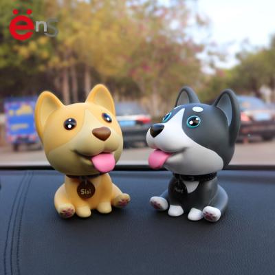 China China Personalized Custom Cute Bobblehead PVC Dog Dolls Plastic Figurine for sale