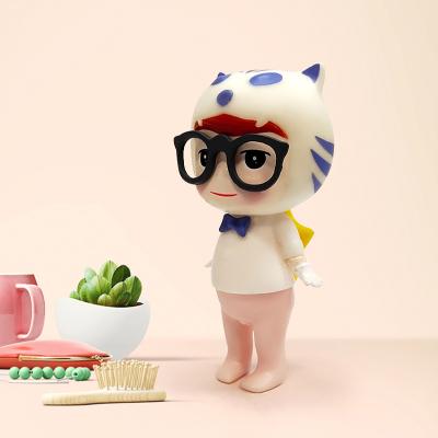 China Custom Toy Lovely Cartoon PVC Vingl Toy Design Plastic 3D Action Figure for sale