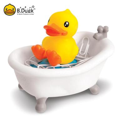 China Wholesale Eco-Friendly And Durable Duck Shaped Animal Bathtub Magnetic Paper Clip Holder for sale