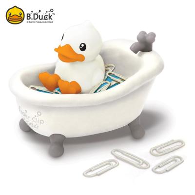 China Magnetic Cute Clip Holder B. Duck Magnetic Paper Clip Holder Table Clip Holder For Wholesale for sale