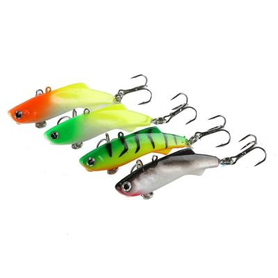 China Lure VIB Lure 5cm 8.5g 3d Rubber Soft Artificial Eyes Ice Bait for sale