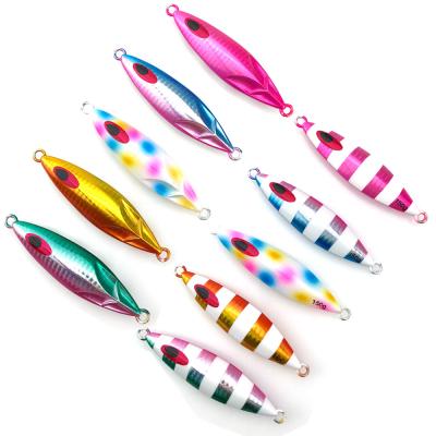 China Luminous Lead Jig Build Luminous Lure Lead Wholesale Japanese Fishing Jig for sale