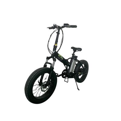 China Aluminum Alloy Orange CE 250W 20 Inch*3.0 Folding Electric Bicycle for sale