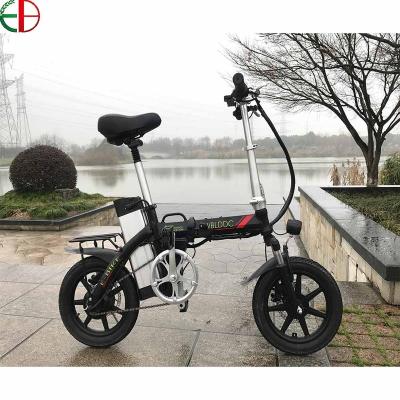 China China 300W center drive motor alloy mid 14 inch foldable electric bike for sale